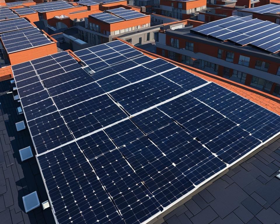 Duurzame energieopwekking met zonnepanelen
