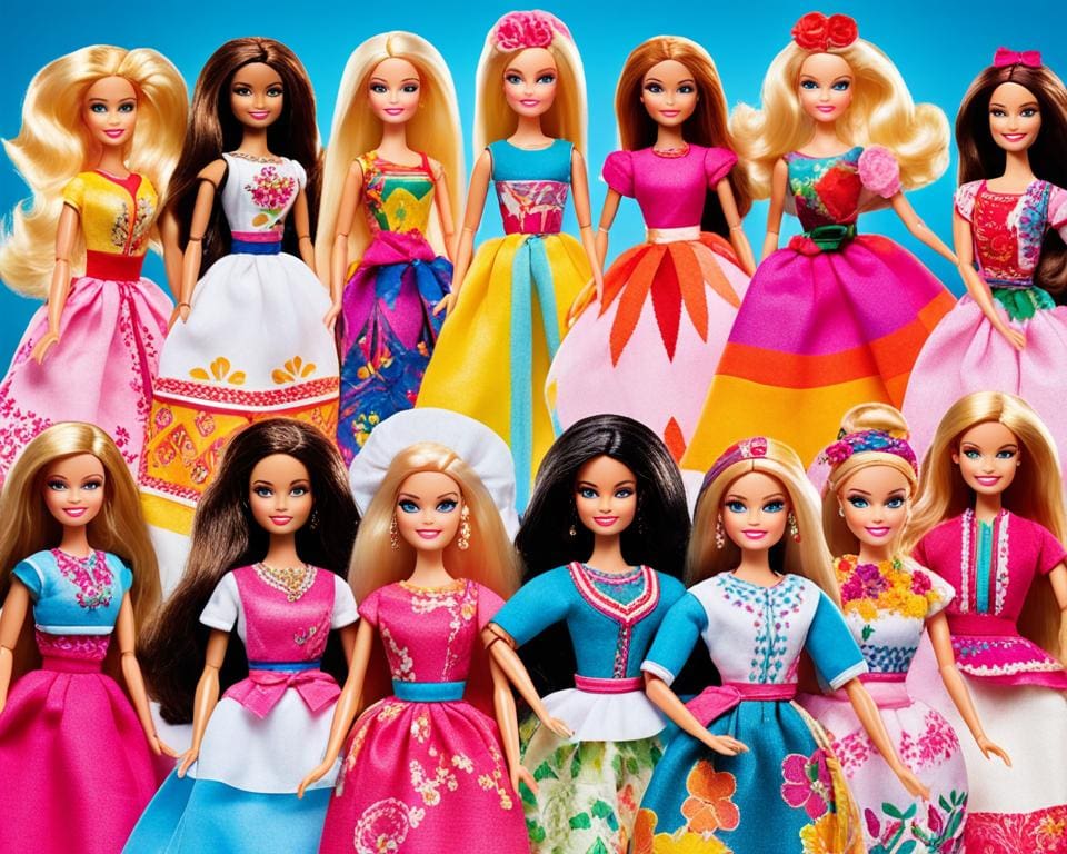 Barbie speelgoed wereldwijd