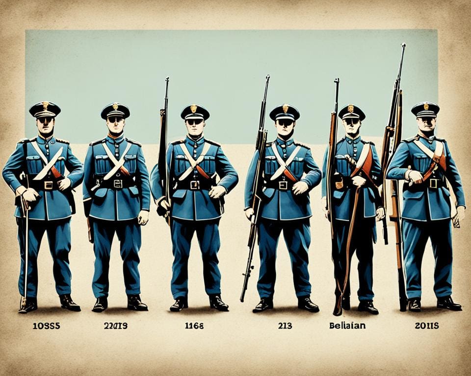 Gendarmes geschiedenis