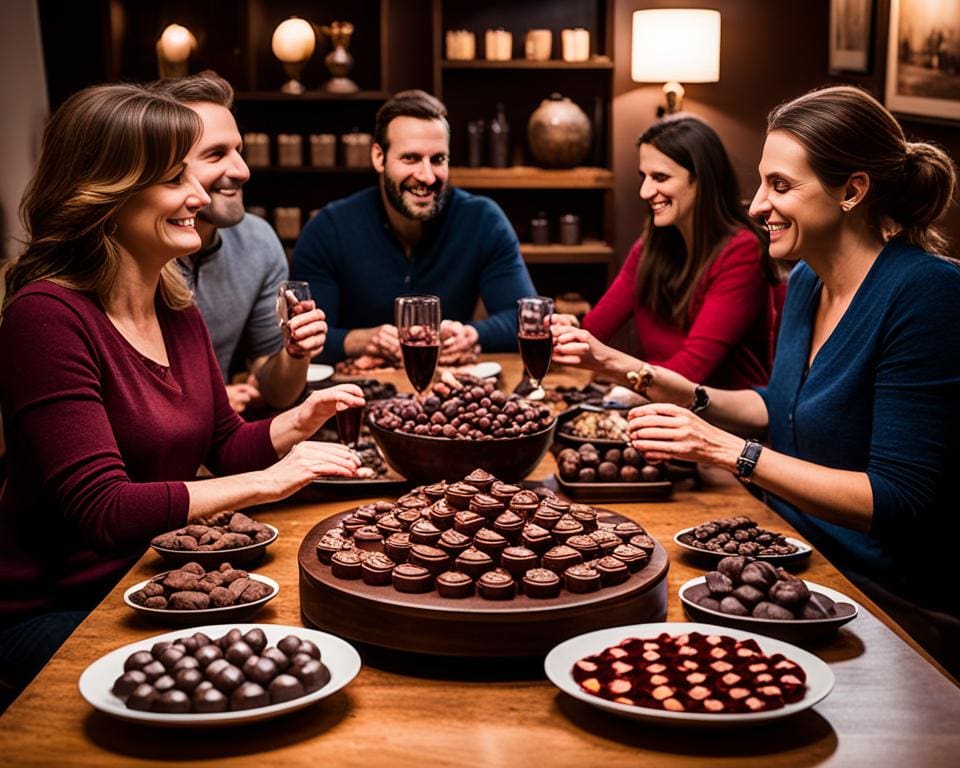 Chocolade proeverij in Brugge