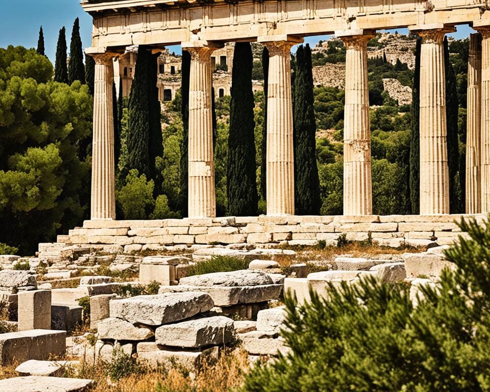 Ontdek oude ruïnes en de charme van Athene, Griekenland
