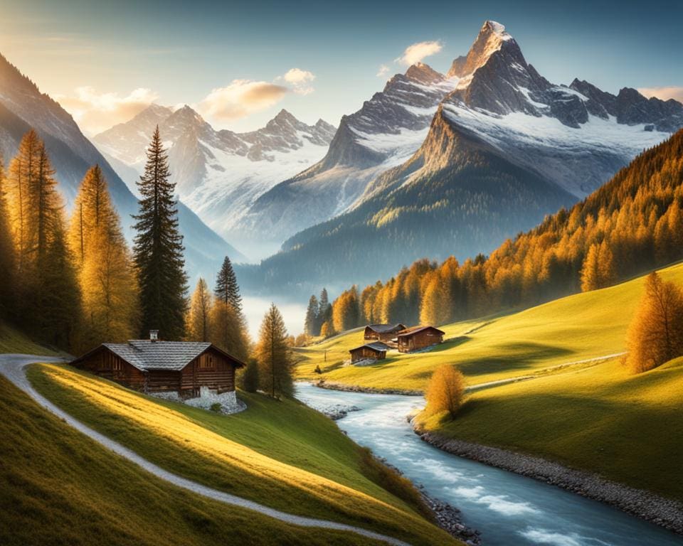 Ontdek schilderachtige Alpenlandschappen in Zwitserland