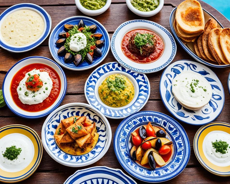 Proef de Griekse culinaire ervaring op Santorini