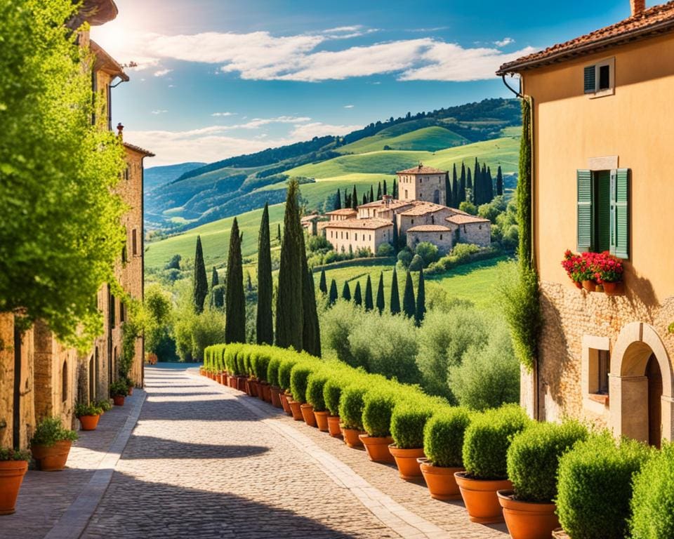 Schilderachtige dorpjes Toscane