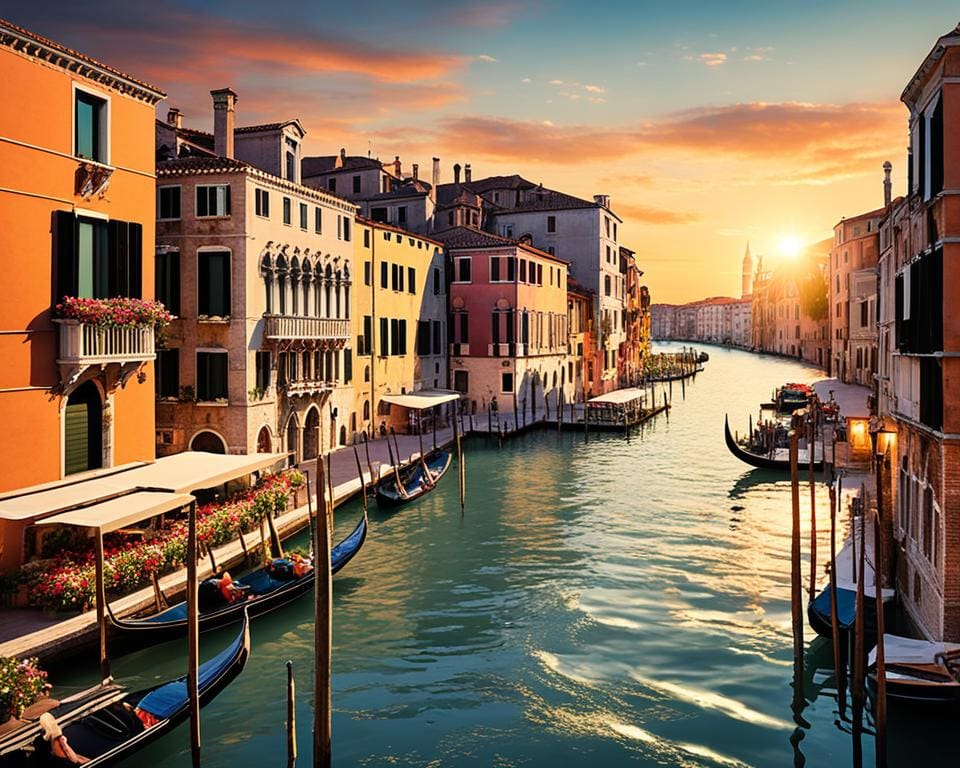 Venetië betoverende kanalen