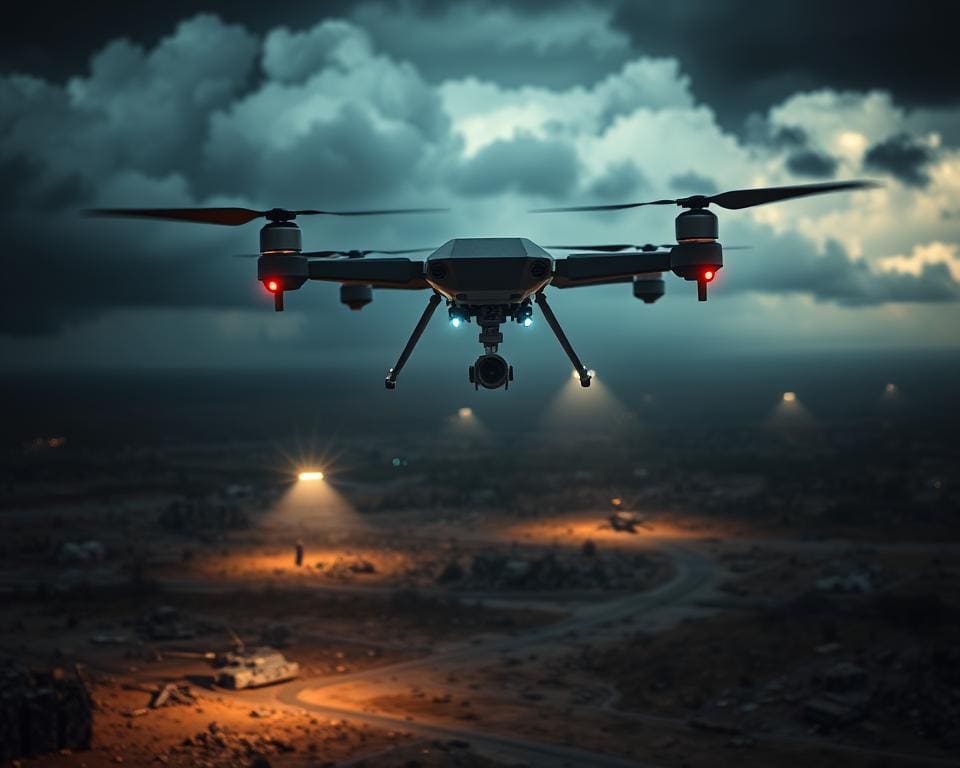 AI-gestuurde drones in militaire operaties