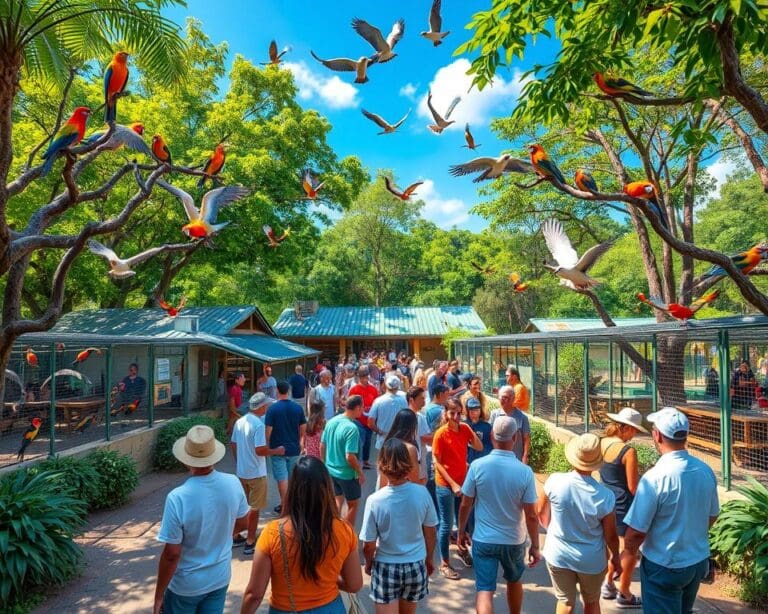 Bezoek een vogelopvangcentrum voor een dag vol avontuur