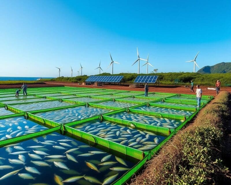 Duurzame aquacultuur en werkgelegenheid