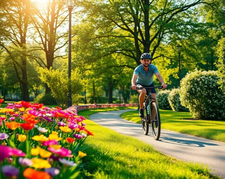 Fietsen als onderdeel van een gezonde levensstijl