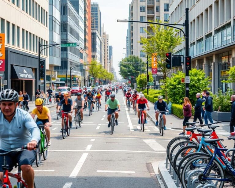 Fietsen in stedelijke gebieden: Veiligheidsregels