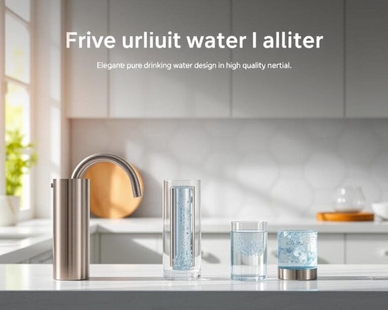 Luxe waterfilters voor puur drinkwater