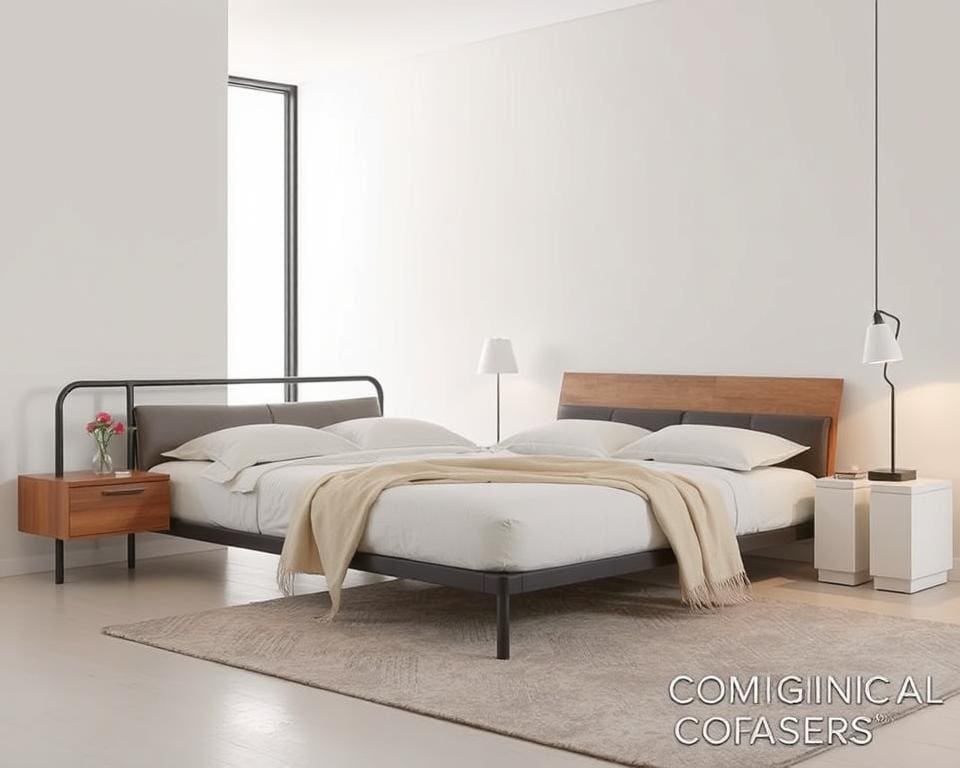 Materialen moderne bedframes