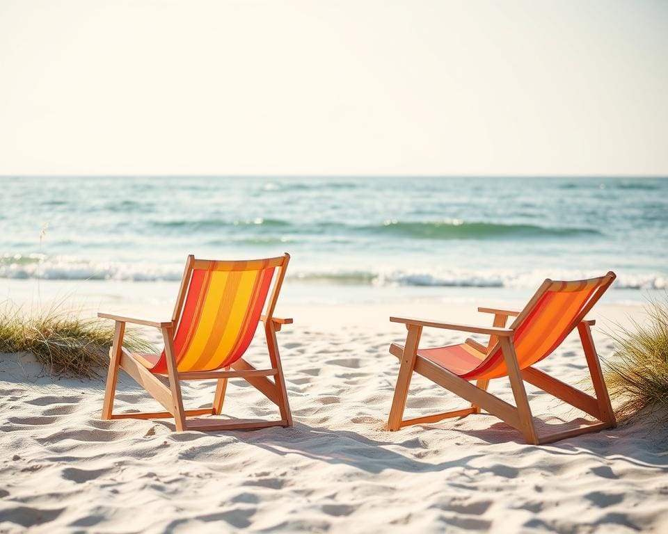 Milieuvriendelijke strandstoelen