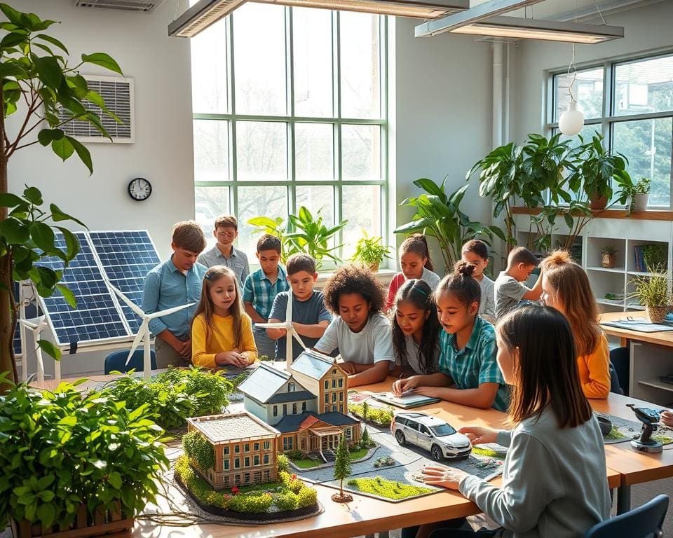 Opleidingen in groene technologieën voor de banen van morgen