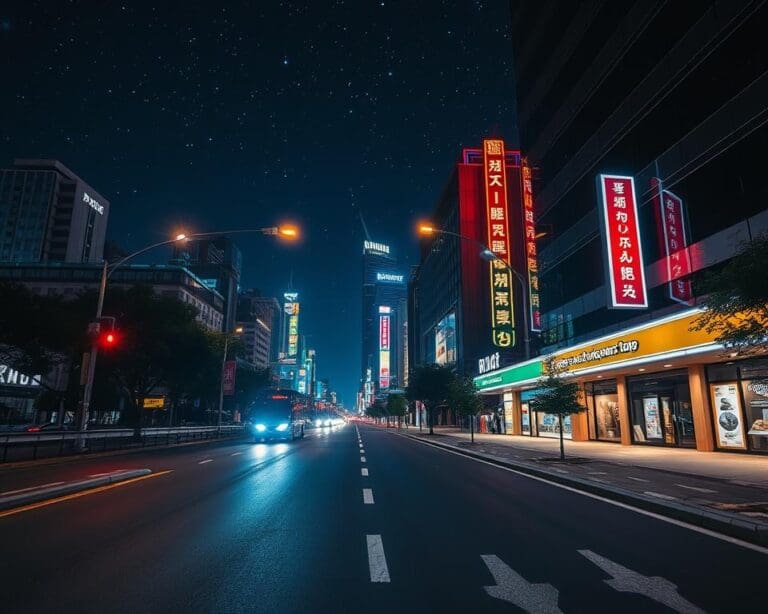 Probeer een nachtelijke fototour door de stad