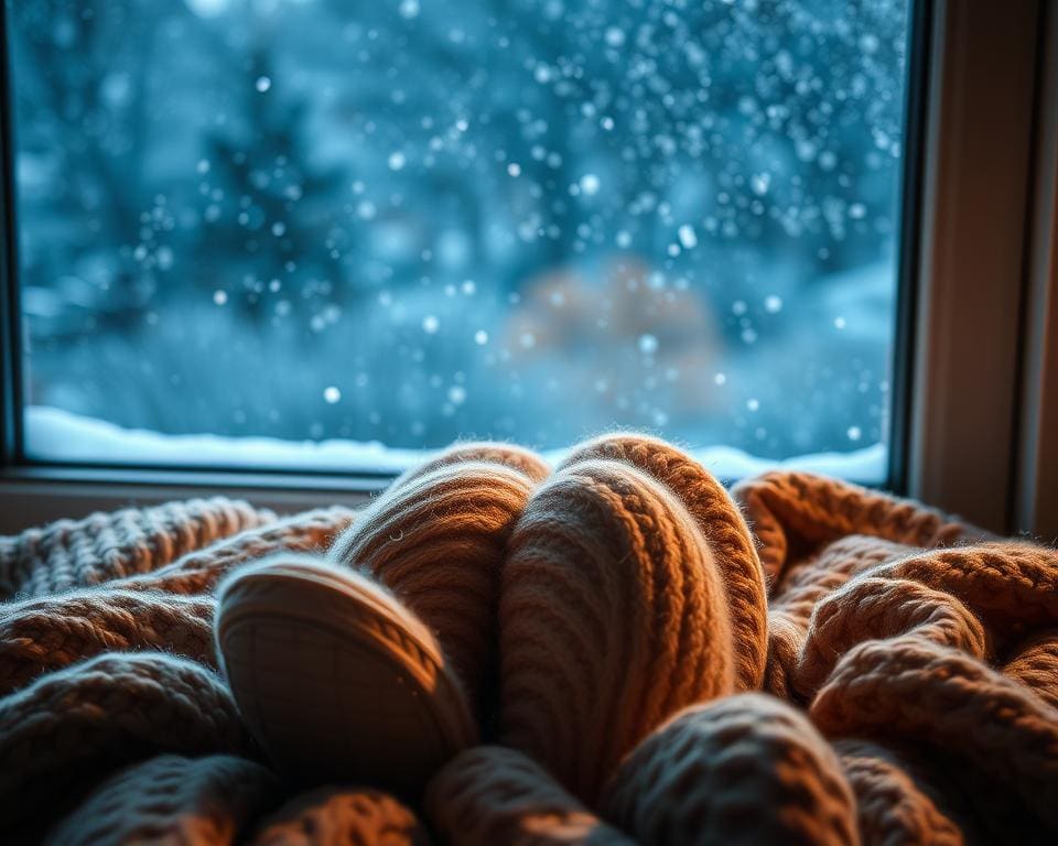 Warme sloffen voor de koude winterdagen