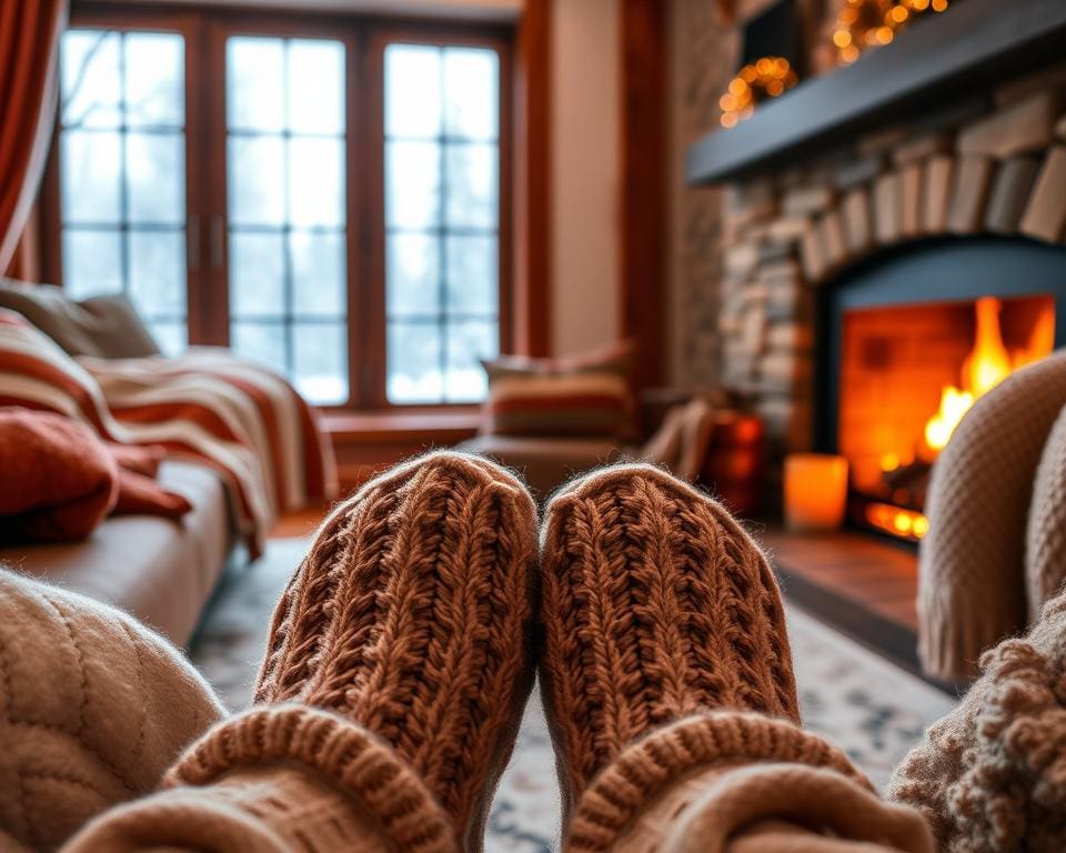 Warme sloffen voor de koude winterdagen