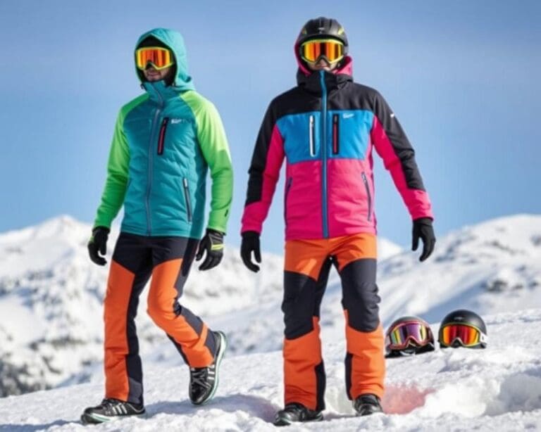 Warme thermokleding voor ski- en snowboardavonturen