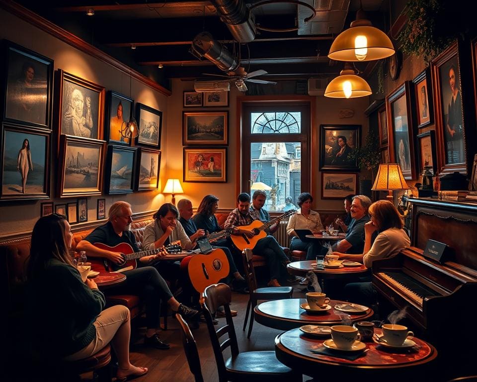 culturele avonden in cafés