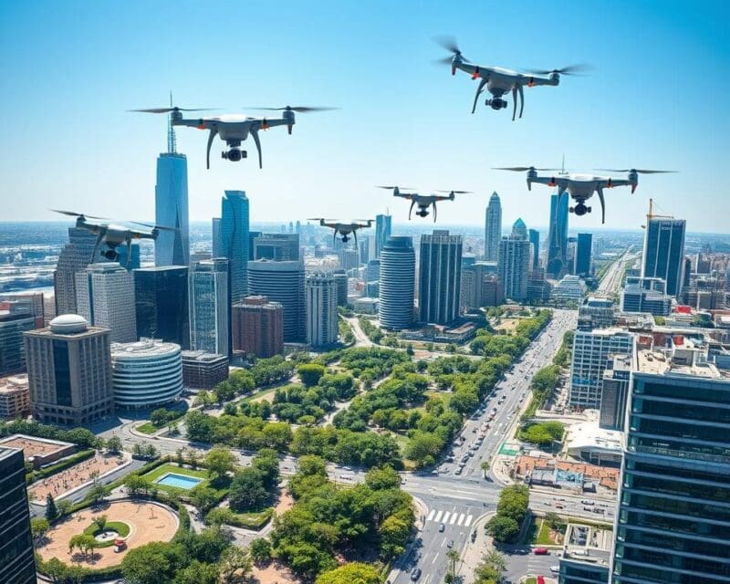 groei van de drone-technologie sector