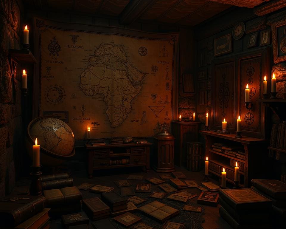 historisch avontuur in escape game