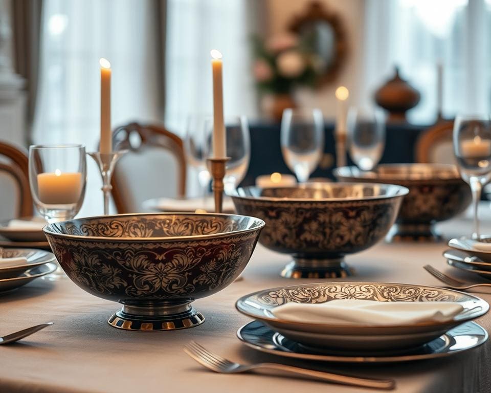 luxueuze servies schalen