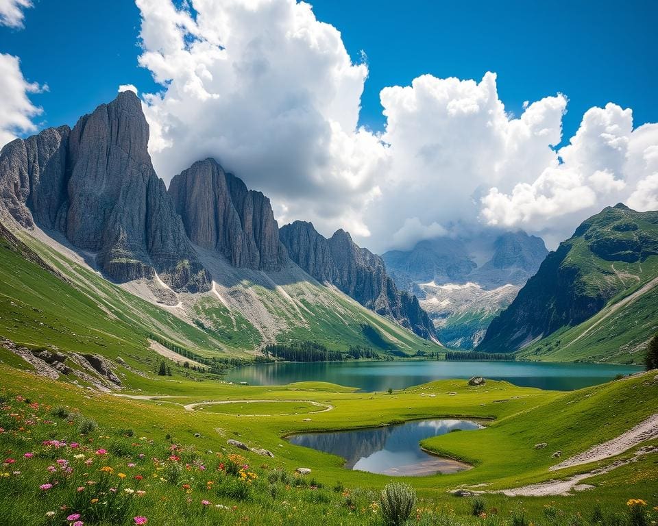 prachtig landschap van de Dolomieten