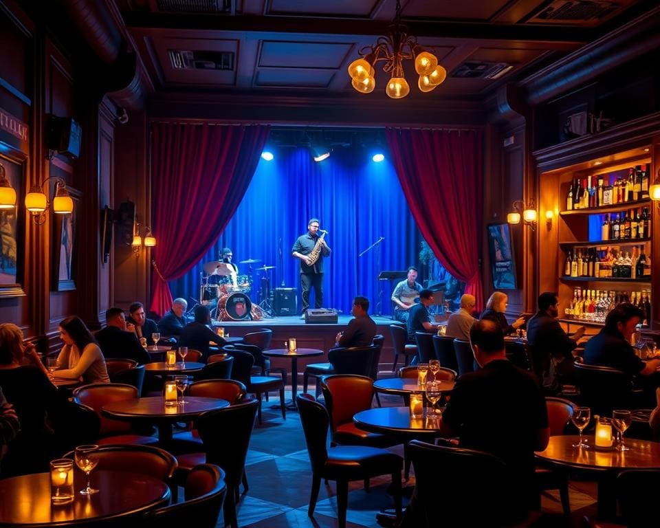 sfeervolle ambiance jazzcafé