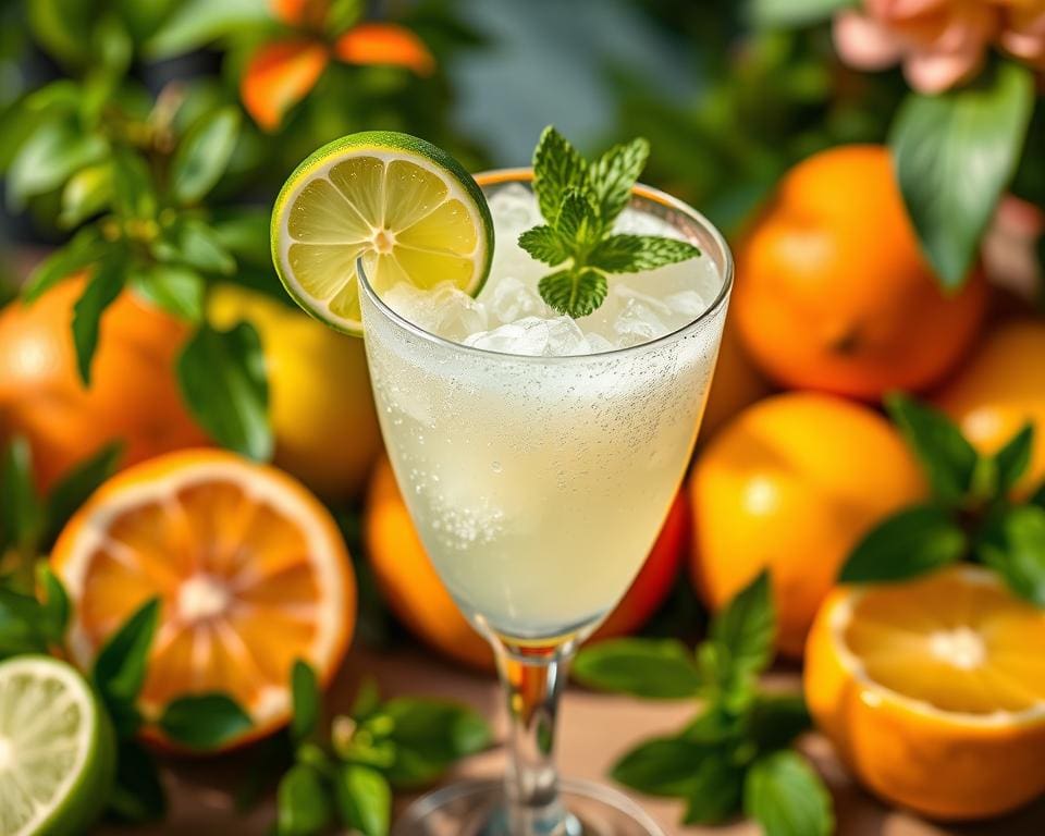 recept Frozen Lime Bellini